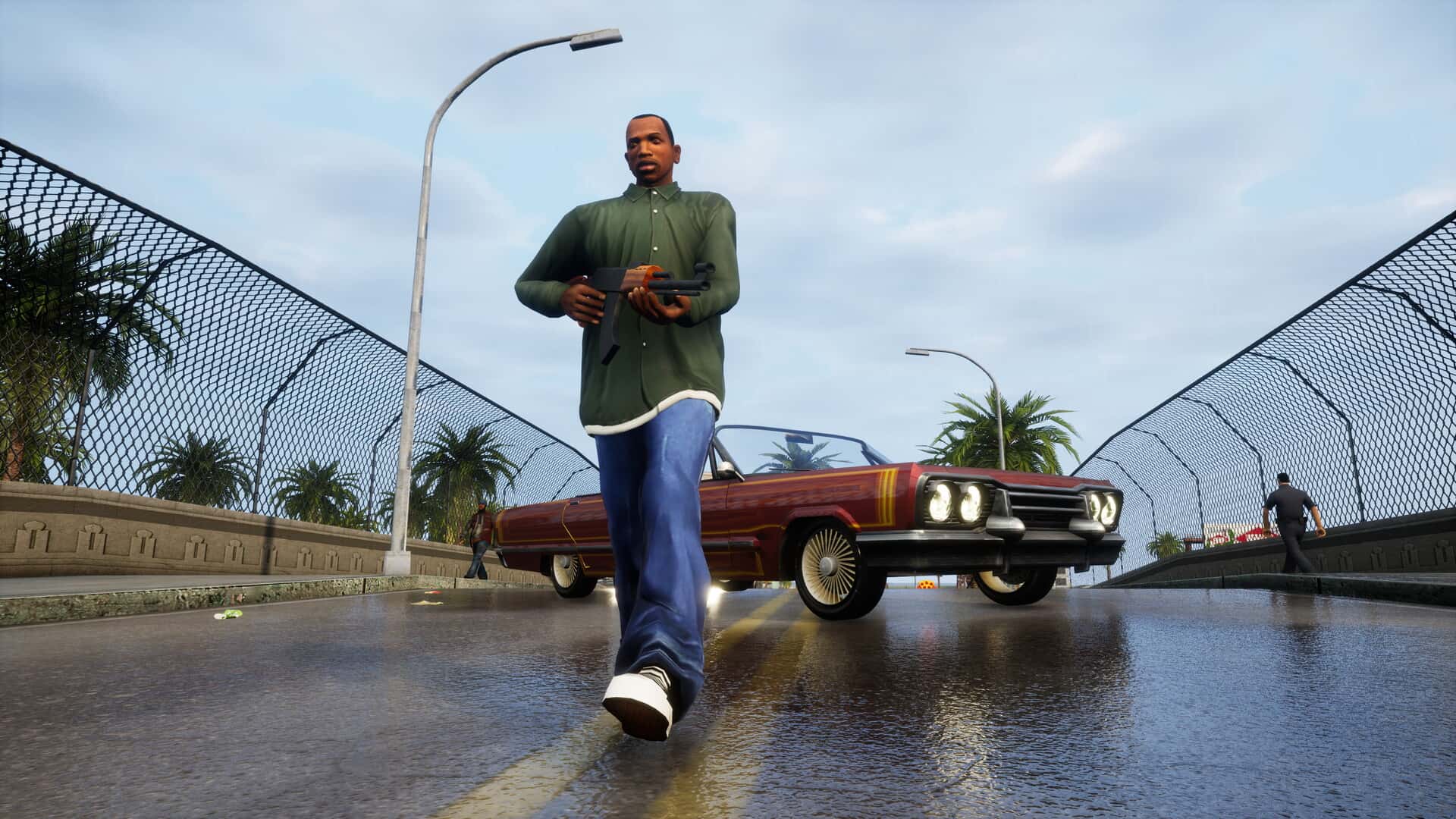 侠盗猎车手：圣安地列斯重制版 GTA San Andreas Definitive Edition 决定版游戏封面